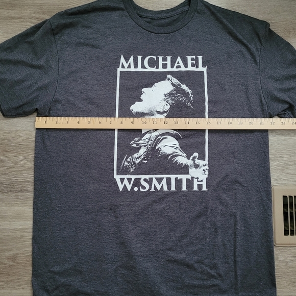 MICHAEL W SMITH Concert t-shirt Women's XL dark gray - Picture 4 of 5
